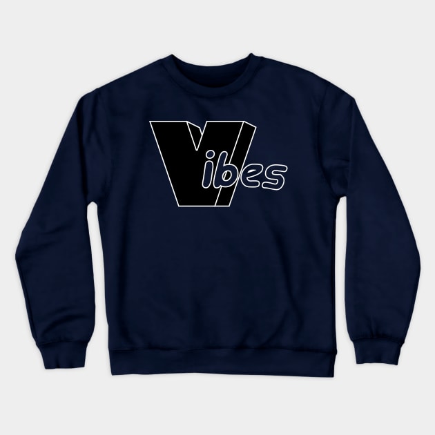 Vibes logo Crewneck Sweatshirt by PaletteDesigns